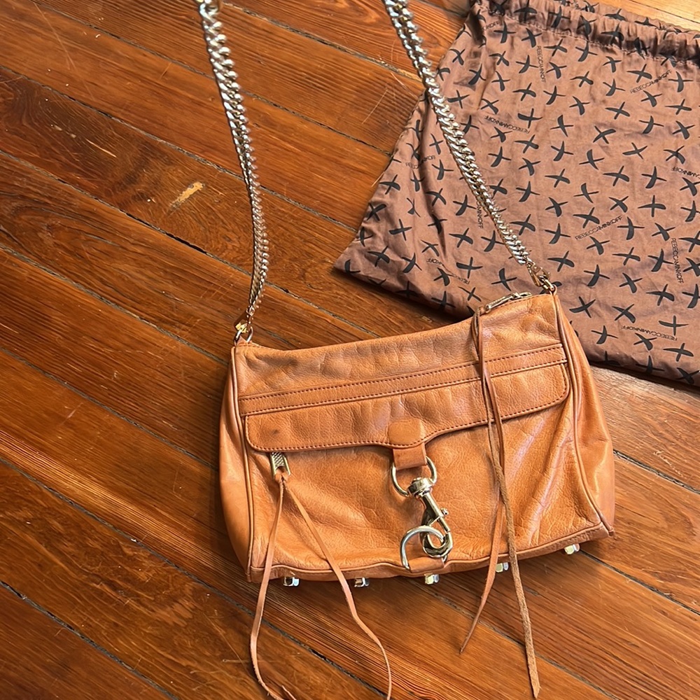 Rebecca Minkoff Mac clutch large brown leather - Picture 5 of 7